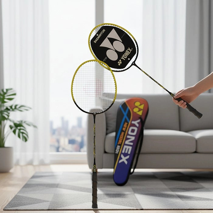 Yonex beginner Series Badminton Racket with Full Cover (Blue)